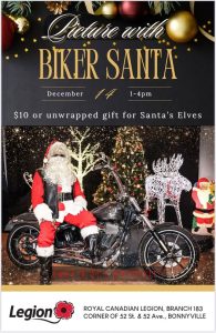 Bonnyville Legion – Biker Santa