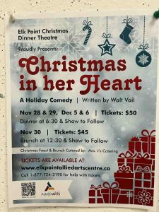 Elk Point Christmas Dinner Theatre