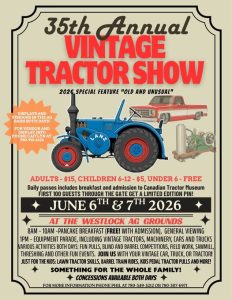 35th Annual Vintage Tractor Show