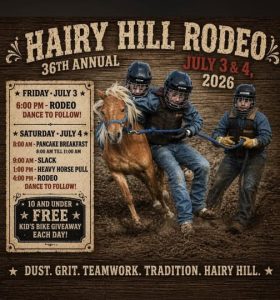 36th Annual Hairy Hill Rodeo