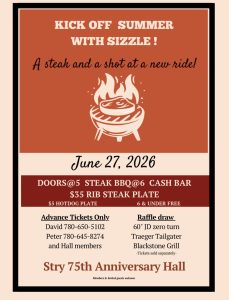 Kick Off Summer with Sizzle – Stry 75th Anniversary Hall