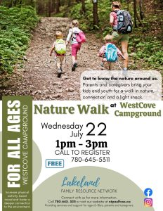 Nature Walk at Westcove Campground
