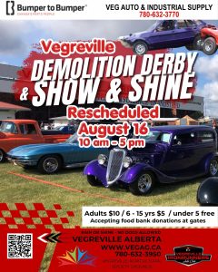 Vegreville Demolition Derby & Show & Shine