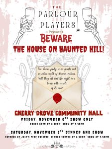 The Parlour Players Present Beware the House on Haunted Hill